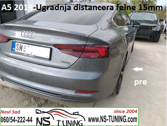 audi a5 2016 2017 2018 2019 2020 godiste distanceri felne 5x112 66.5 15mm 20mm debljina novi sad
